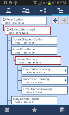 Descendant View Screen Shot